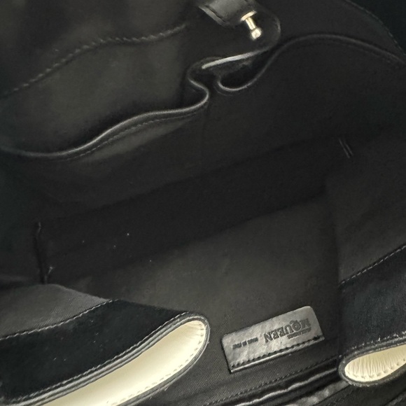 Alexander McQueen Black Studded Women's Tote - Picture 6 of 12